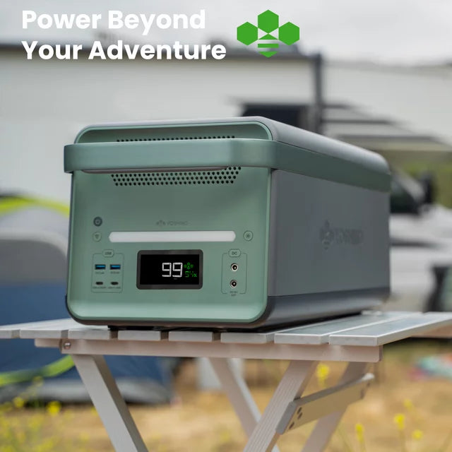 Yoshino B4000 SST New Solid-State Portable Power Station 2,611Wh, 4,000W Continuous/6,000W Peak Solar Optional Generator,UPS Backup Battery